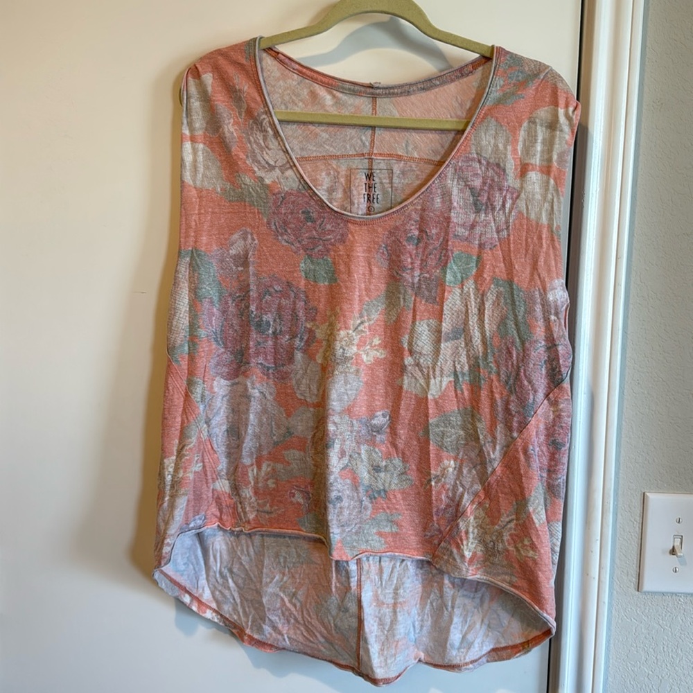 Free People S Floral Tee